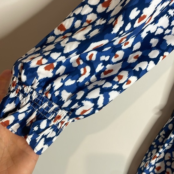 The Shirt by Rochelle Behrens | Leopard Print Longsleeve Dress Size Medium - Picture 5 of 8